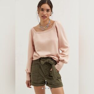 NWOT Rebecca Minkoff Square Neck Sweatshirt